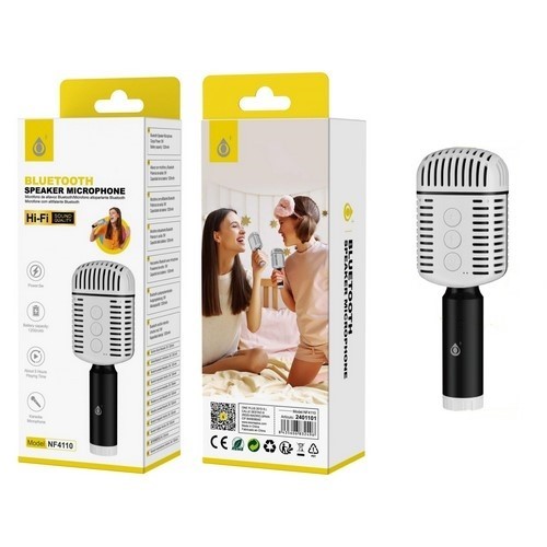 MICROFONO ONEPLUS NF4110 BLANCO ALTAVOZ INTEGRADO